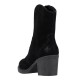 Cizme piele intoarsa dama negru Rieker iarna Y1251-00-Negru