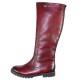 Cizme piele naturala dama bordo Remonte iarna R4276-36-Red