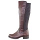 Cizme piele naturala dama maro Rieker iarna Z9591-26-Brown