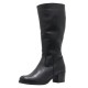 Cizme piele naturala dama negru Nicolis iarna 159710-Negru
