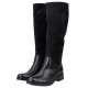 Cizme piele naturala dama negru Rieker iarna imblanite Z5372-00-Negru