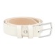 Curea piele barbati cu catarama metalica bej Amalfi CR-AMLF-0020-Bej