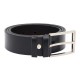 Curea piele barbati cu catarama metalica negru Denilari CR-DNLR-0016-Negru