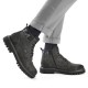 Ghete barbati gri Rieker iarna imblanite impermeabil 30440-45-Gri