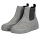 Ghete dama gri Rieker iarna N2553-40-Gri