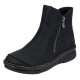 Ghete dama negru Rieker iarna imblanite 73357-00-Negru