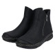 Ghete dama negru Rieker iarna imblanite 73357-00-Negru