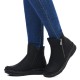 Ghete dama negru Rieker iarna imblanite 73357-00-Negru