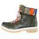 Ghete dama verde Rieker iarna imblanite Y9432-52-Green-combination
