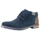 Ghete piele intoarsa barbati bleumarin Rieker 14644-14-Blue-combination