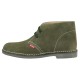 Ghete piele intoarsa dama verde Elvis iarna 3010-Verde