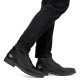 Ghete piele naturala barbati negru Rieker iarna 33207-00-Negru