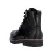 Ghete piele naturala barbati negru Rieker iarna imblanite 33104-00-Negru