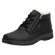 Ghete piele naturala barbati negru Rieker iarna imblanite impermeabil 05108-00-Negru