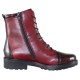 Ghete piele naturala dama bordo Remonte iarna imblanite R6574-35-Red