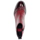 Ghete piele naturala dama bordo Rieker iarna 73477-35-Red