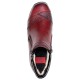 Ghete piele naturala dama bordo Rieker iarna imblanite 44281-35-Red