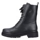 Ghete piele naturala dama negru Rieker iarna imblanite Y3115-00-Negru