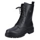 Ghete piele naturala dama negru Rieker iarna imblanite Y3115-00-Negru