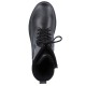 Ghete piele naturala dama negru Rieker iarna imblanite Y3115-00-Negru