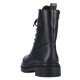 Ghete piele naturala dama negru Rieker iarna imblanite Y3115-00-Negru