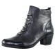 Ghete piele naturala dama negru Rieker iarna Y2162-00-Black