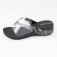 Papuci dama gri negru Ipanema 80437-Black-Clear