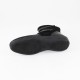 Ghete piele intoarsa dama negru Johnny shoes iarna 255-CamNero