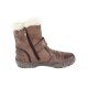 Cizme piele naturala dama maro Krisbut iarna 3029-1-11-Brown