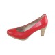 Pantofi piele naturala dama rosu Marco Tozzi toc mediu 2-22408-34-ChiliAntic