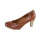 Pantofi piele naturala dama maro Marco Tozzi toc mediu 2-22408-34-ChiliAntic