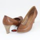 Pantofi piele naturala dama maro Marco Tozzi toc mediu 2-22423-22-MuscatAntic
