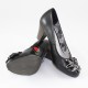 Pantofi piele naturala dama negru Marco Tozzi toc mediu 2-22424-22-BlackComb