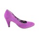 Pantofi dama violet Marco Tozzi toc mediu 2-22428-24-Fuxia