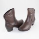 Ghete piele naturala dama maro Marco Tozzi iarna 2-25378-23-Mocca-Antic