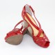 Sandale piele naturala dama rosu Marco Tozzi 2-28354-22-ChiliAntic
