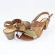 Sandale piele naturala dama maro multicolor Marco Tozzi 2-28355-22-MuscatAC