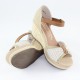Sandale dama bej maro multicolor 2-28376-28-DuneComb