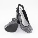 Sandale dama negru multicolor Marco Tozzi 2-29606-22-BlackComb
