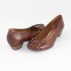 Pantofi piele naturala dama maro Marco Tozzi toc mic 2-22304-28-Muscat