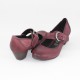 Pantofi piele naturala dama violet Marco Tozzi toc mic 2-24307-29-VinoAntic