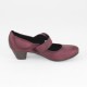 Pantofi piele naturala dama violet Marco Tozzi toc mic 2-24307-29-VinoAntic