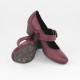 Pantofi piele naturala dama violet Marco Tozzi toc mic 2-24307-29-VinoAntic