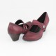 Pantofi piele naturala dama violet Marco Tozzi toc mic 2-24417-29-VinoAntic