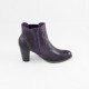 Ghete piele naturala dama violet Marco Tozzi iarna 2-25061-39-ViolaBlack