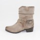 Ghete piele naturala dama bej Marco Tozzi iarna 2-25343-27-Taupe