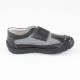 Pantofi piele naturala copii negru gri Marelbo 107-NegruGri
