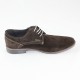 Pantofi Mario Lavalle - velur maro, din piele întoarsă