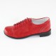 Pantofi piele intoarsa dama rosu Nicolis lac 14237-Rosu-V-CR