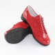 Pantofi piele intoarsa dama rosu Nicolis lac 14237-Rosu-V-CR